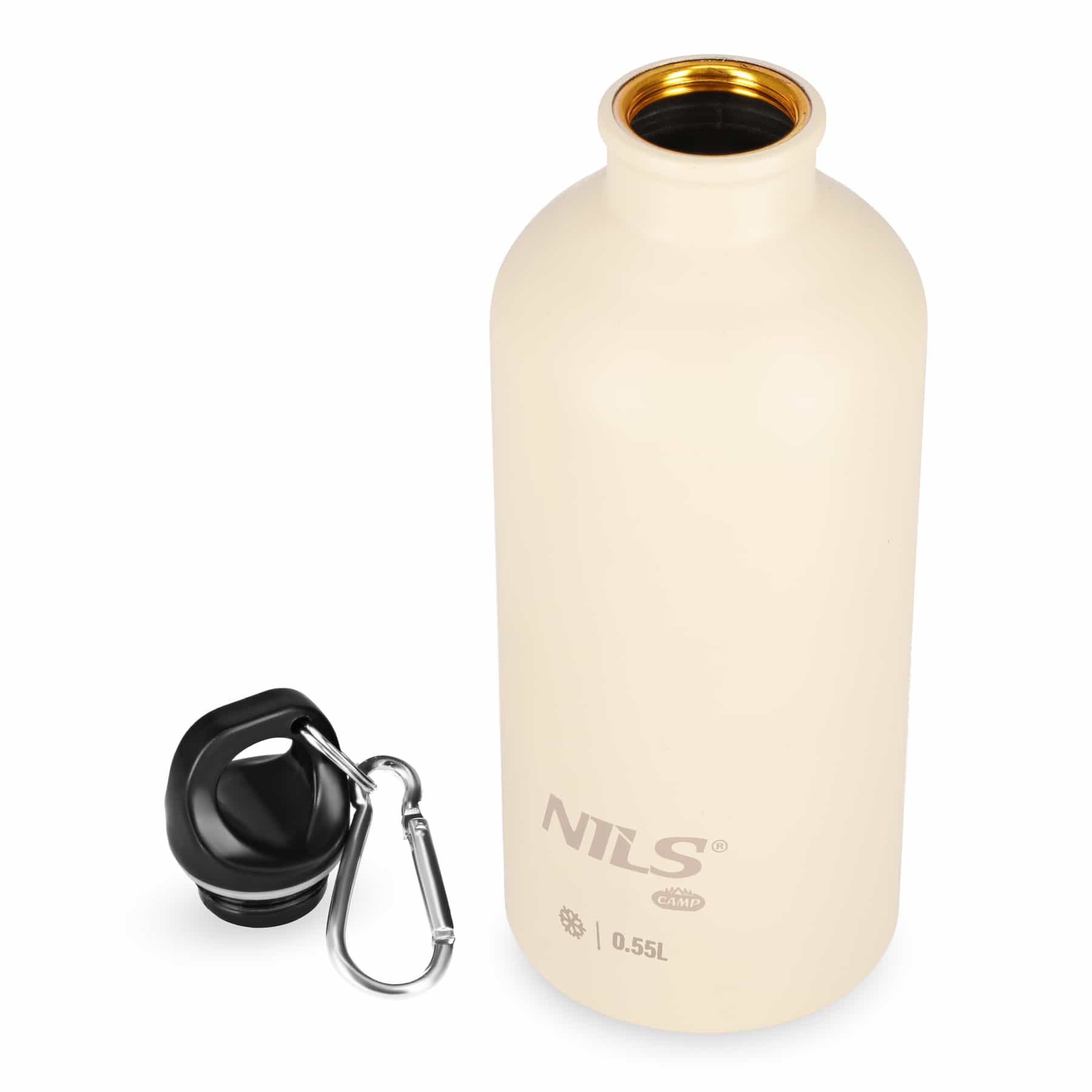NILS CAMP NC3801 Travel Bottle Beige 550 ml 4