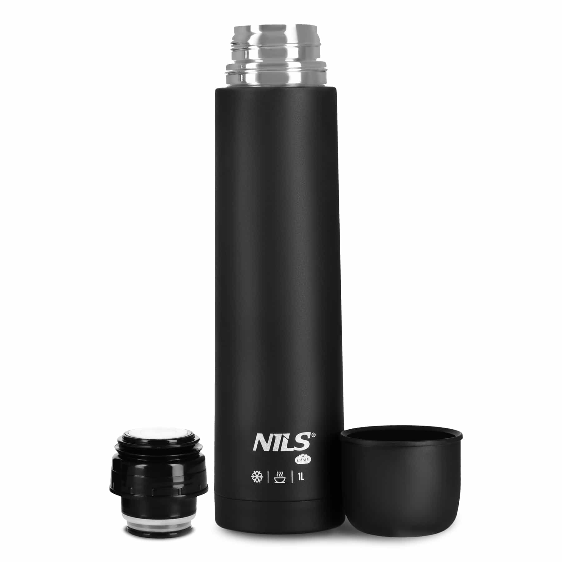 Nils Camp NC3804 Travel thermos 1000 ml black - reliable companion for every trip 8