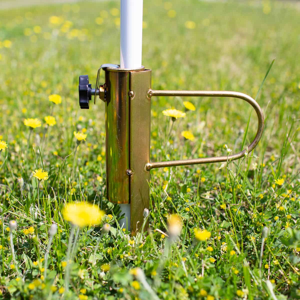 Nils NC7817 Ground Spike Umbrella Holder - solid base 6