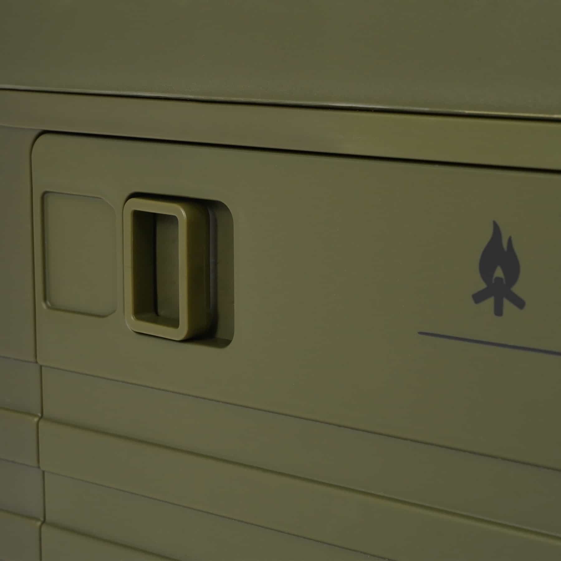 Nils Camp Foldable camping box with lid 42L - ideal for trips 8