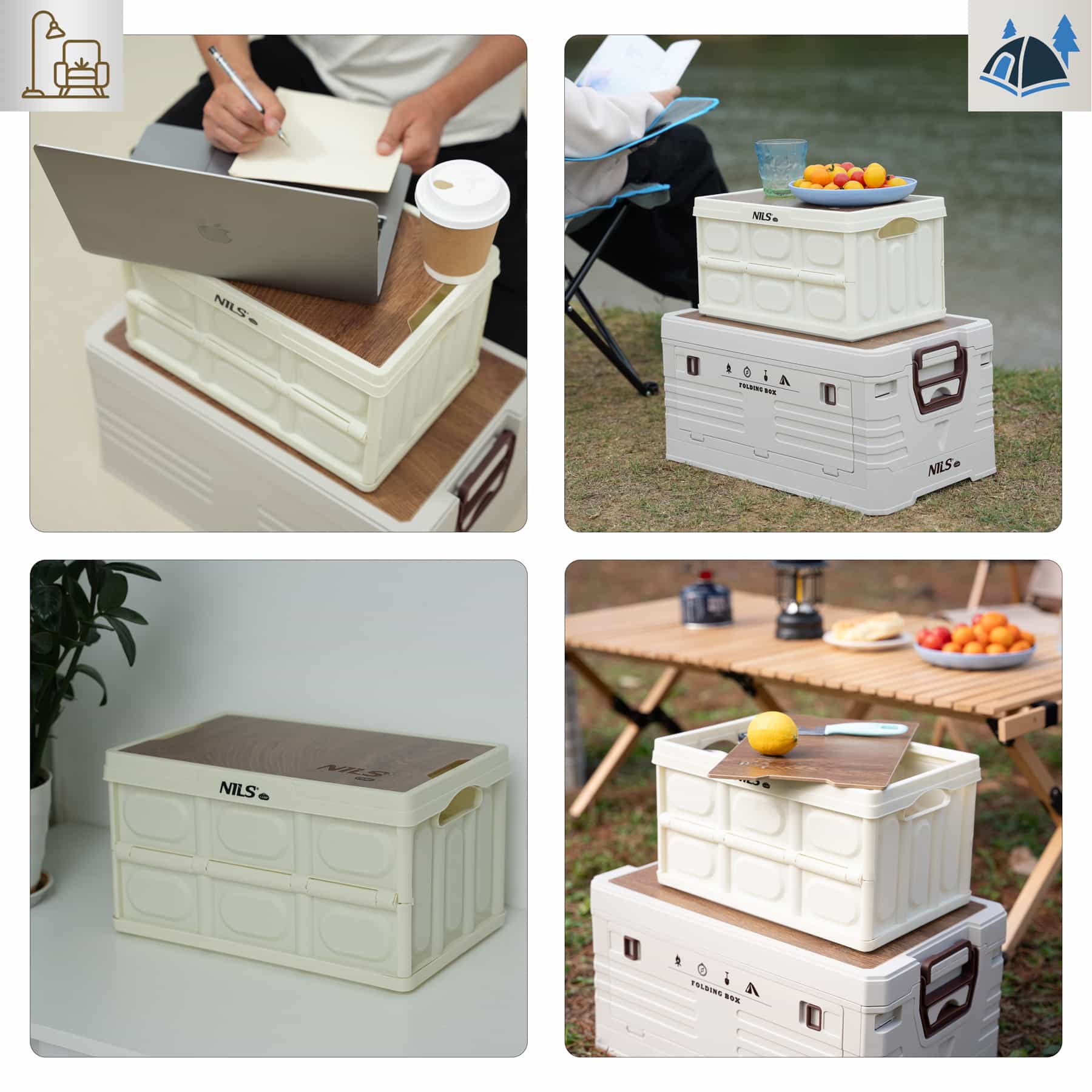 Nils Camp Folding Camping Box NCB4007 - perfect for trips 5