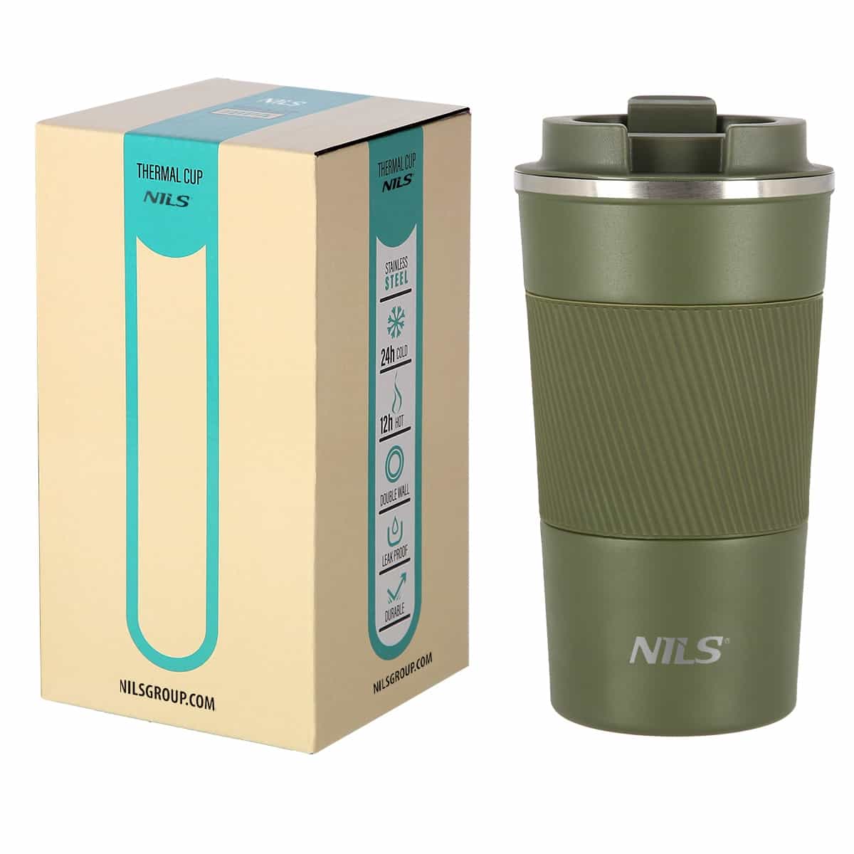 Nils NCC09 Green thermal mug - perfect for every occasion 2