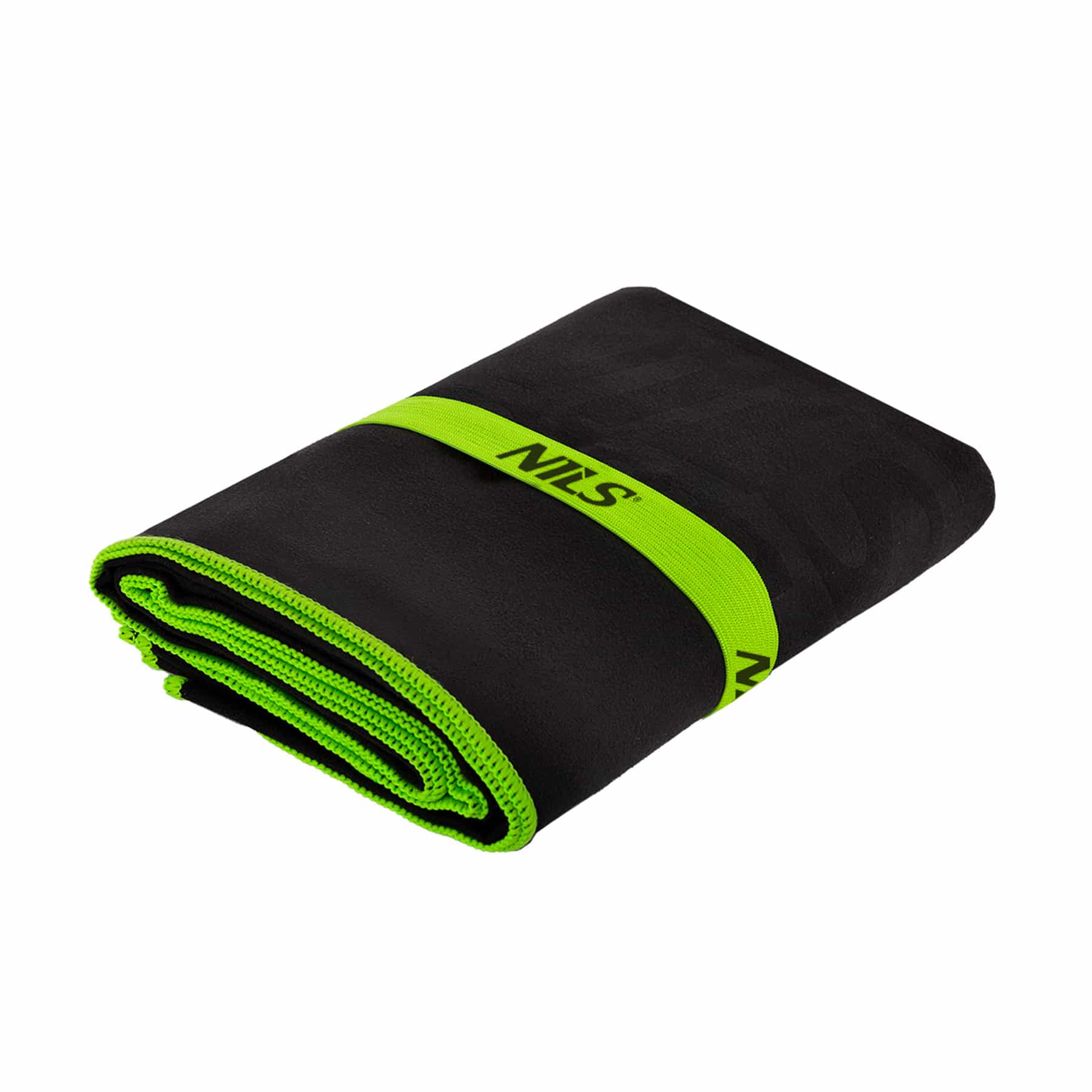 Nils Black Microfiber Towel - Ideal for pool and camping 6