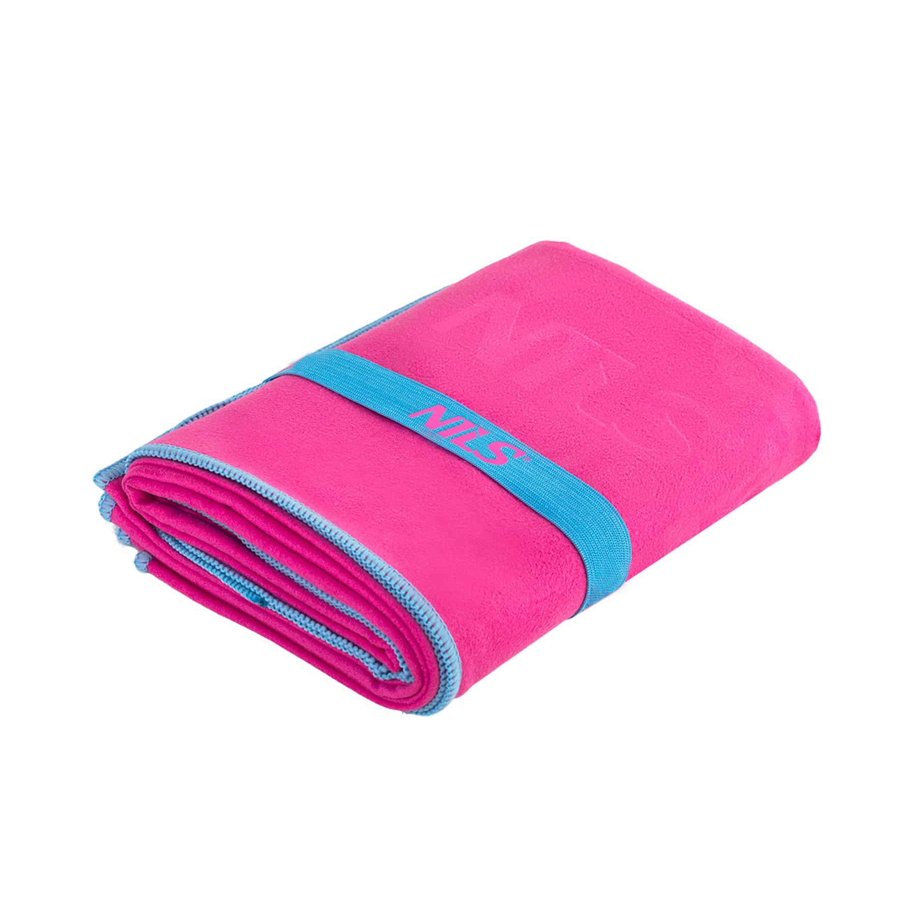 Nils Pink Microfiber Towel 140x70 cm - Lightweight and compact 4