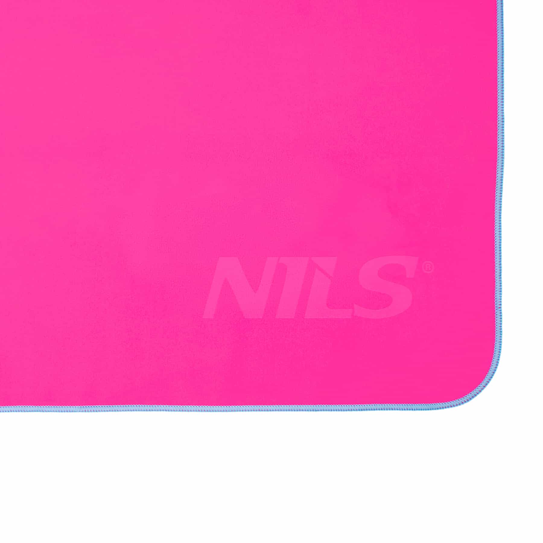 Nils Pink Microfiber Towel 140x70 cm - Lightweight and compact 5