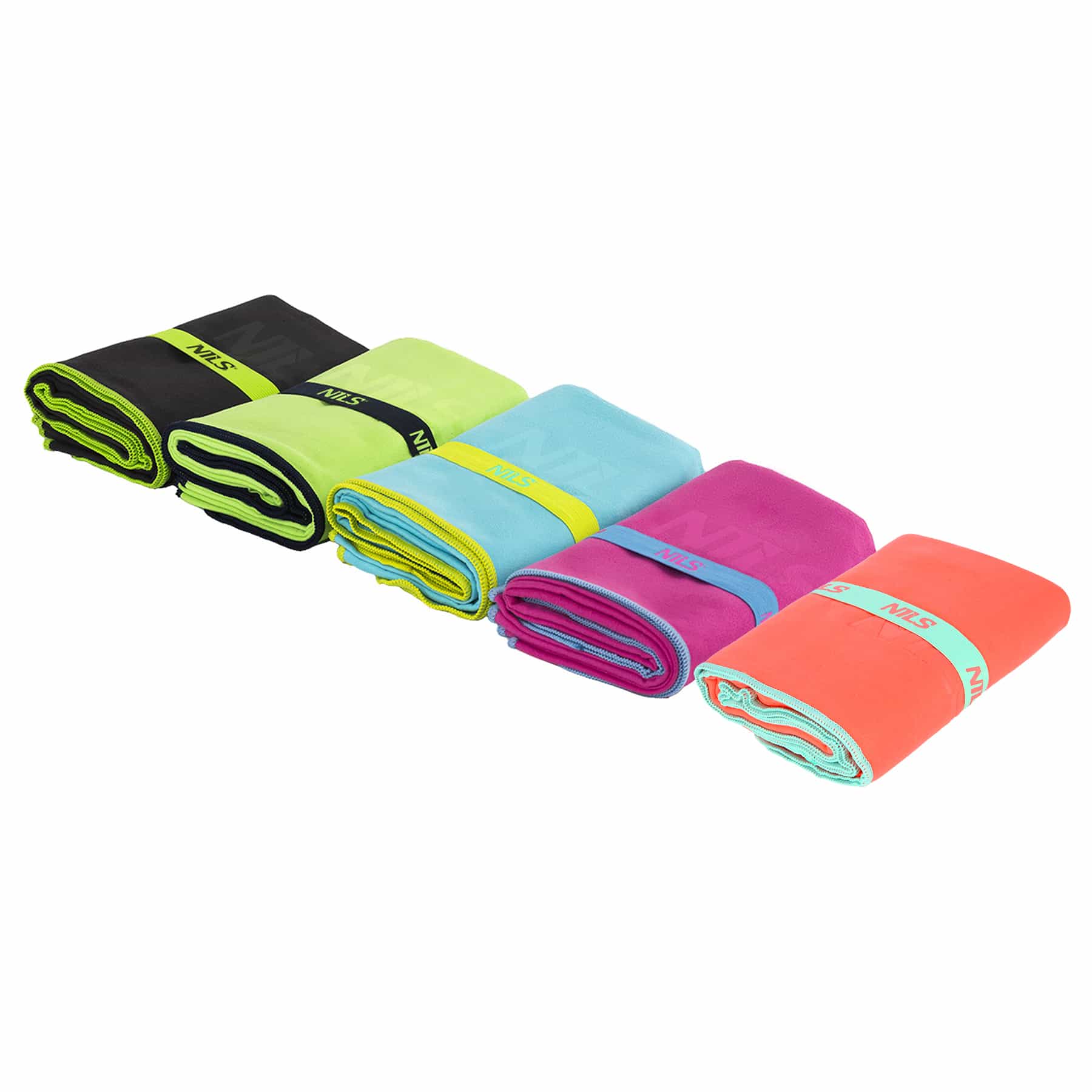 Nils Pink Microfiber Towel 140x70 cm - Lightweight and compact 10