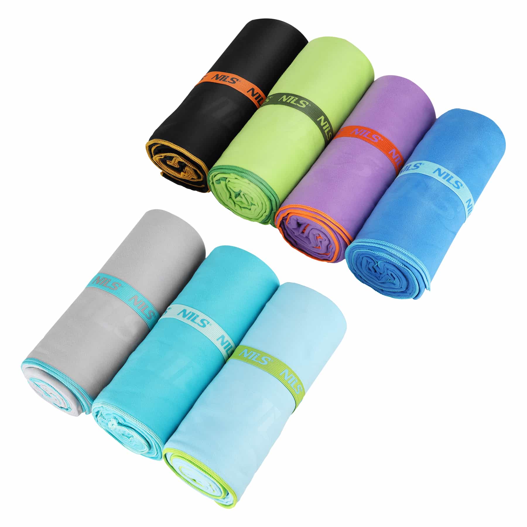 Nils NCR12 Green Microfiber Towel 180x100 cm - perfect for the beach 10