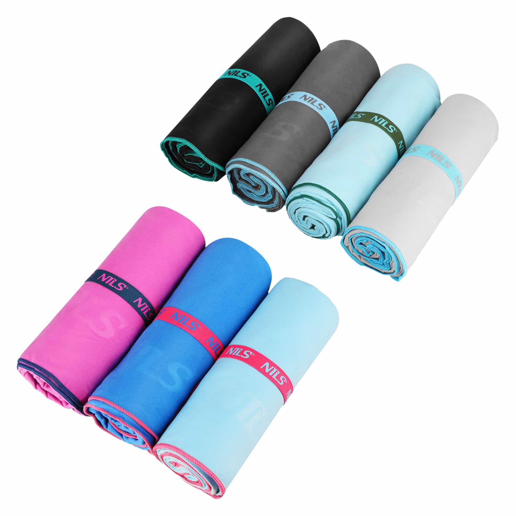 Nils NCR13 Microfiber Towel Pink 200x90 cm - perfect for the pool 8