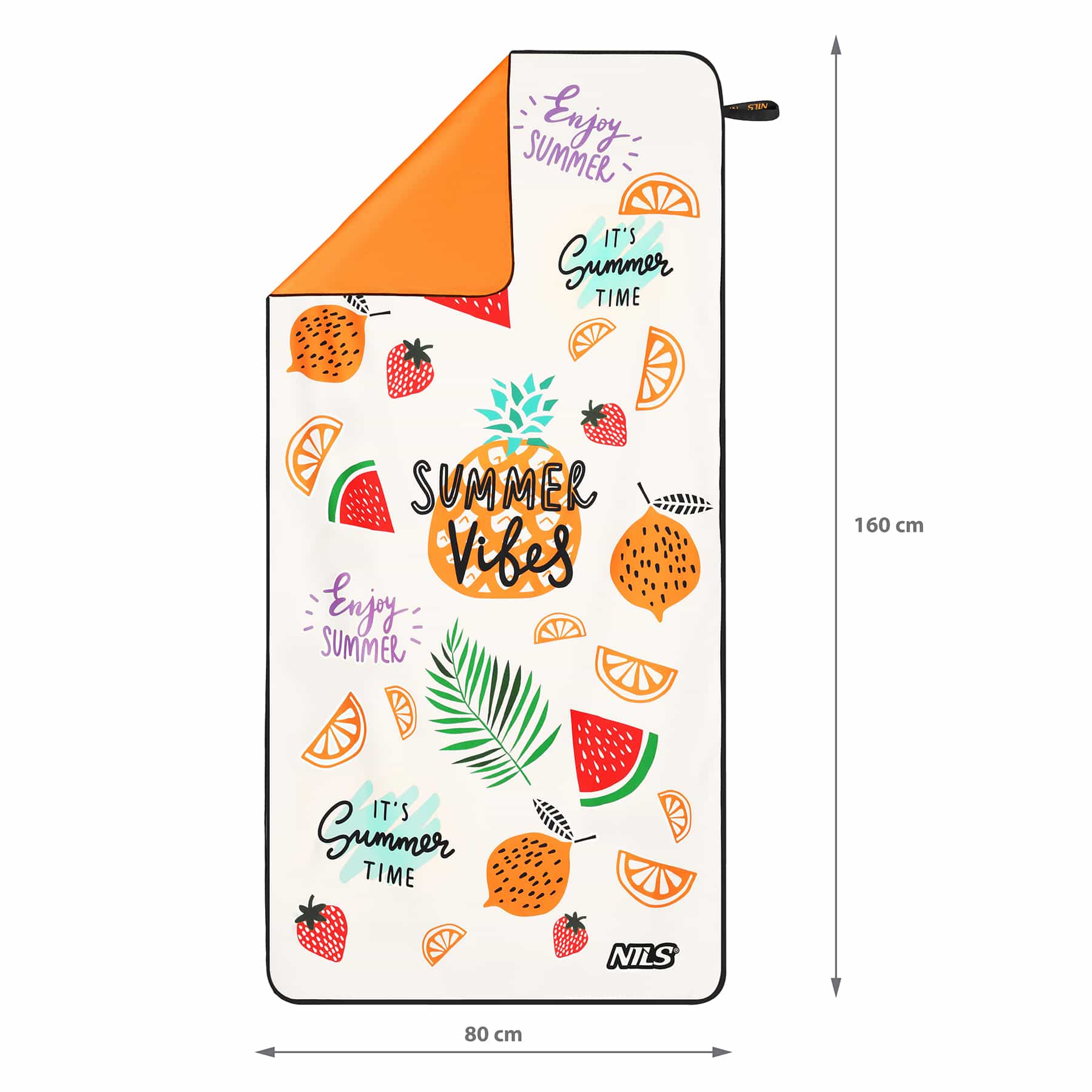 Nils Summer - Microfiber Towel 160x80 cm - perfect for travel 6
