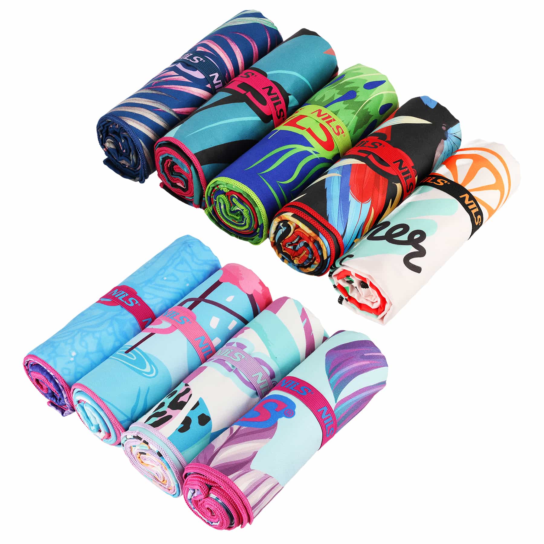 Nils Summer - Microfiber Towel 160x80 cm - perfect for travel 8