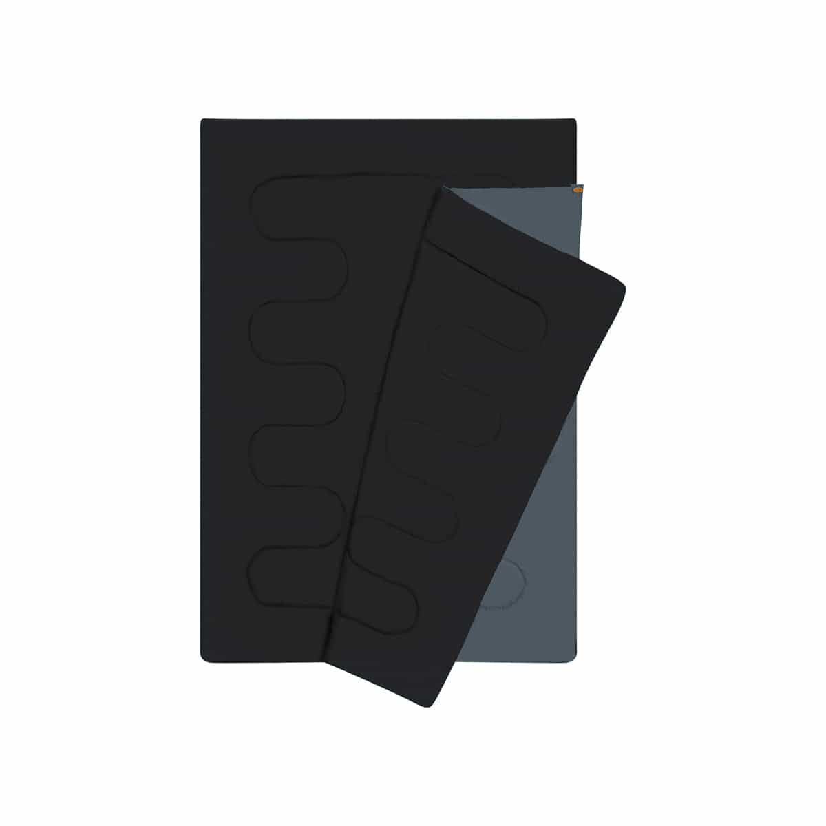 Nils Camp NC2001 - Anthracite-orange double sleeping bag for two people 7