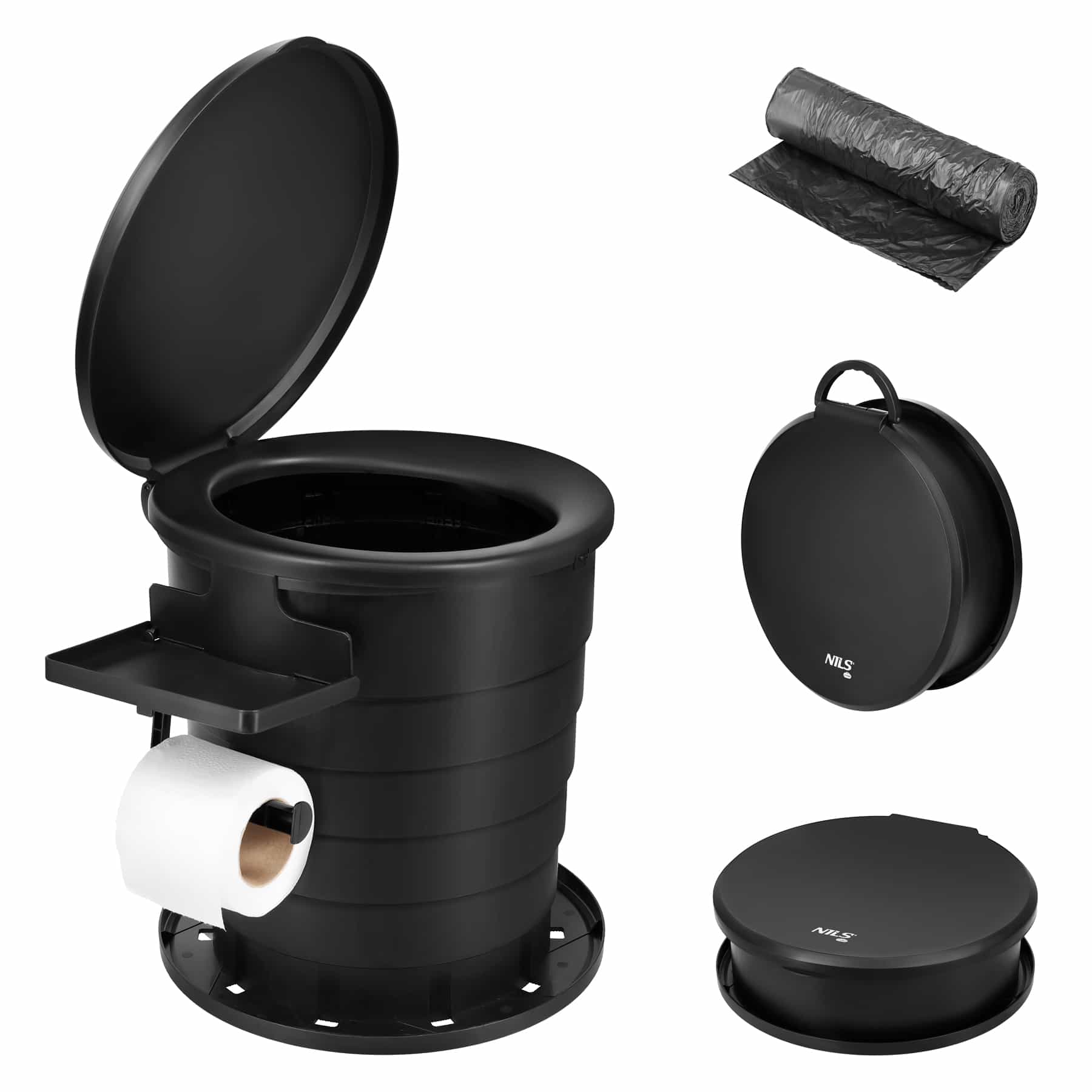 Nils Camp Folding Camping Toilet - Comfort on the Go 5