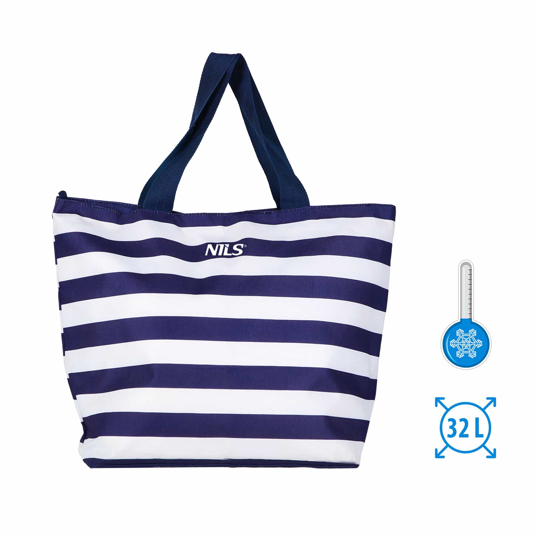 NILS Blue thermal bag 32L - perfect for picnic and beach 6