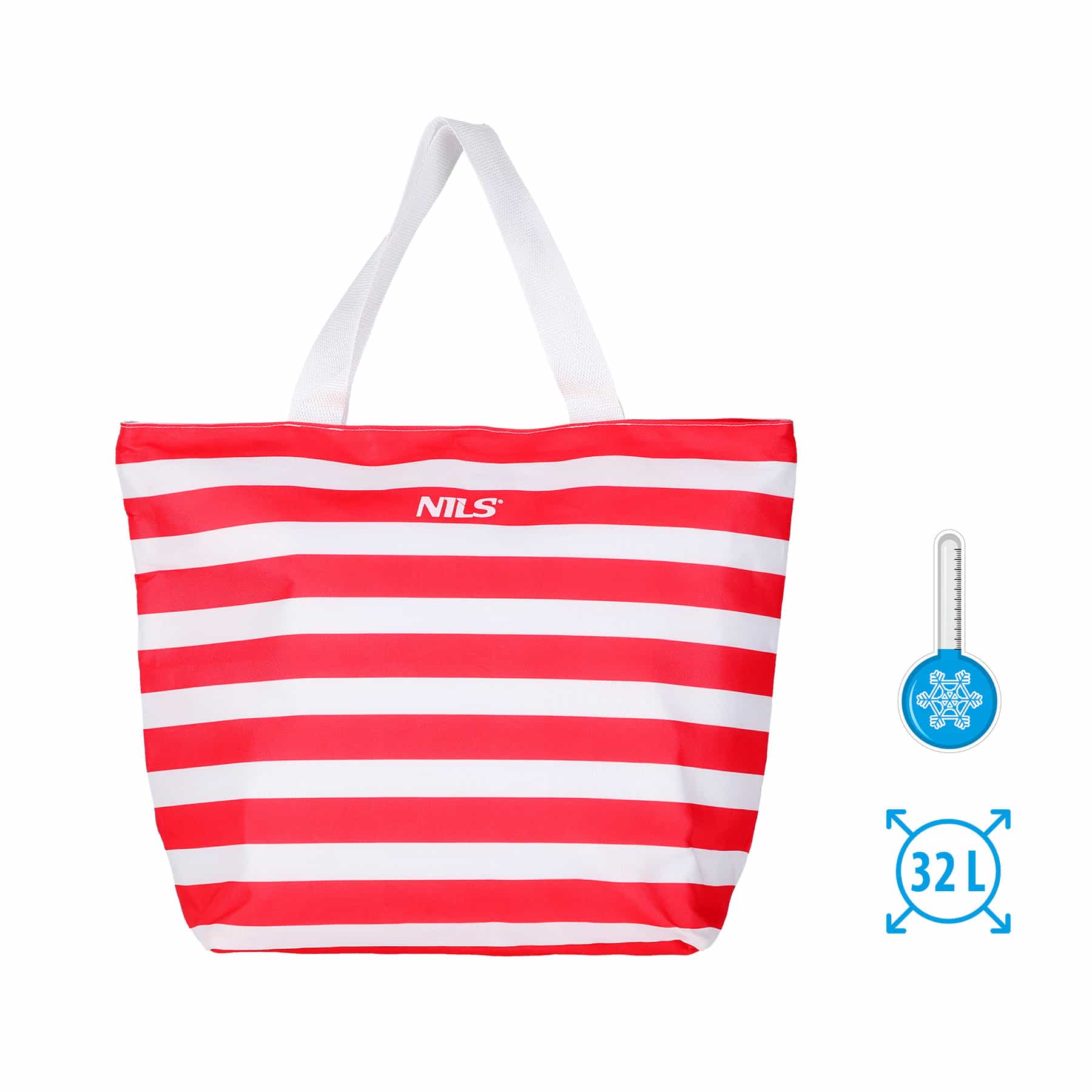 Nils NC3100 Thermal bag red 32L - perfect for picnic 6