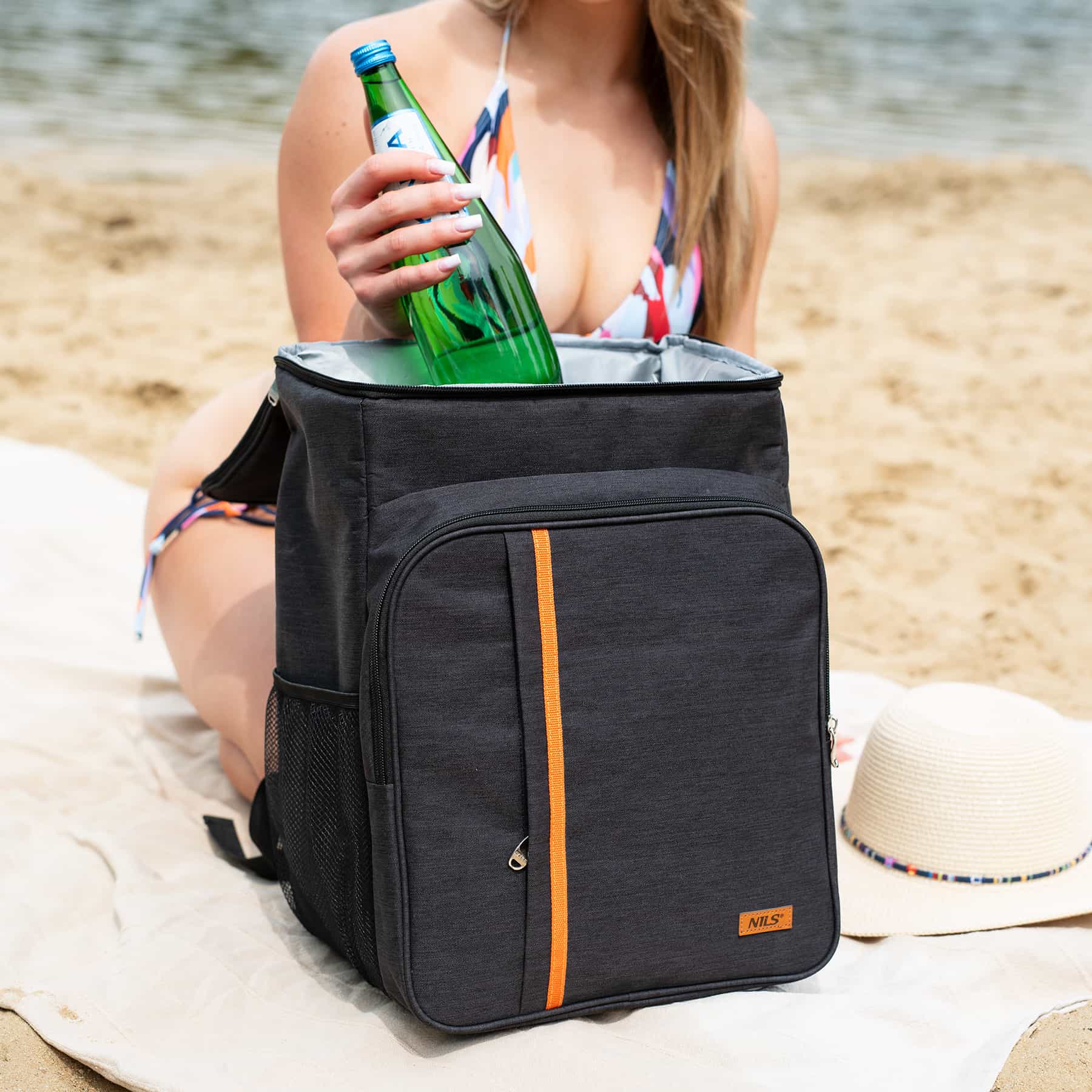 Nils NC3140 Thermal bag black 25L - perfect for picnic 9