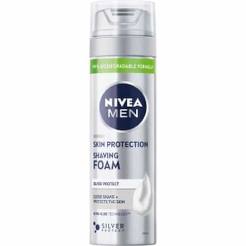 Nivea Men Silver Protect - Shaving Foam for Men - Comfort and Protection 1