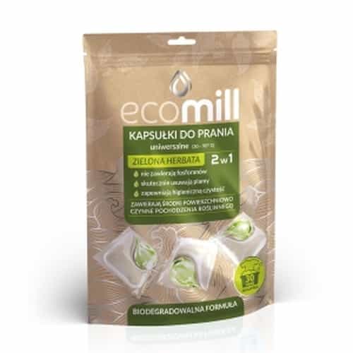 Mill Eco 2in1 Washing Capsules with Tea - clean and fragrant laundry! 1