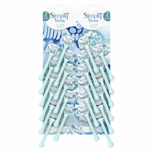 Gillette Venus2 - Disposable razor for women, 24 pieces for smooth skin 1