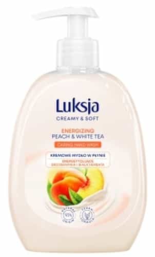 Luksja Liquid Soap Peach - juicy summer scent for your skin 1