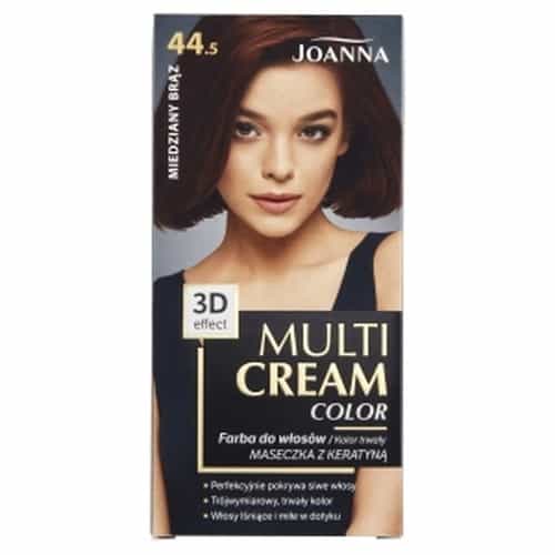 Joanna Multi Color 3D - Hair Dye 44.5 Copper Brown for beautiful color 1