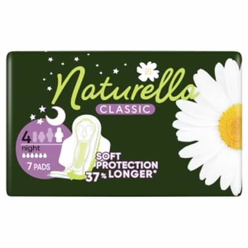 Naturella Classic Camomile Night - sanitary pads for a restful sleep, 7 pieces 1