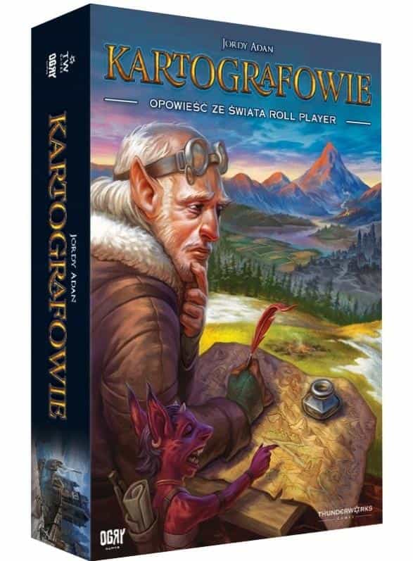 Ogry Games Cartographers - Strategic Board Game for 1-6 Players 1