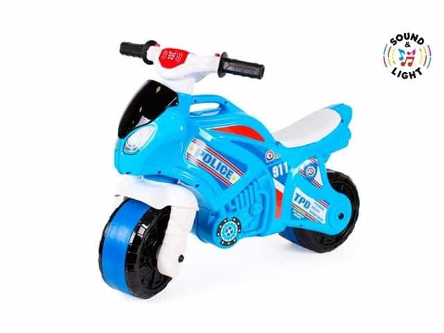 Motorcycle ride-on - toy for children with sound and light effects 2