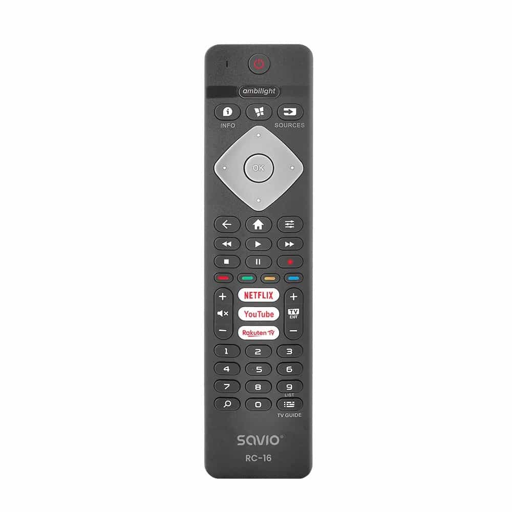 SAVIO Universal Remote for Philips Smart TV RC-16 1