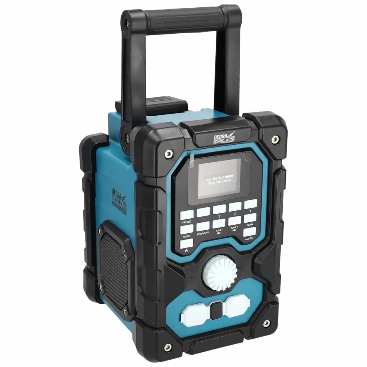 Dedra Cordless Radio DAB+/FM Bluetooth 18V USB - perfect for construction 2