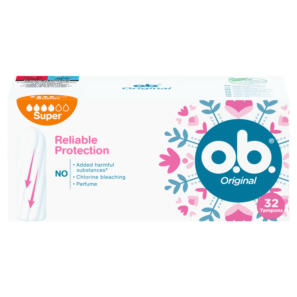 o.b. Original Tampons Super A32 - reliable protection 3
