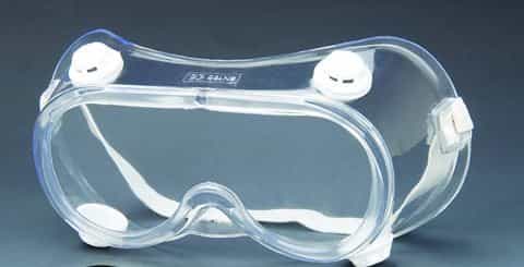 Protective safety goggles anti-splinter ventilated PPE EN166 8