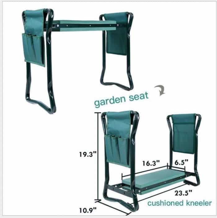 Foldable garden kneeler 3in1 - comfort and versatility in the garden 6