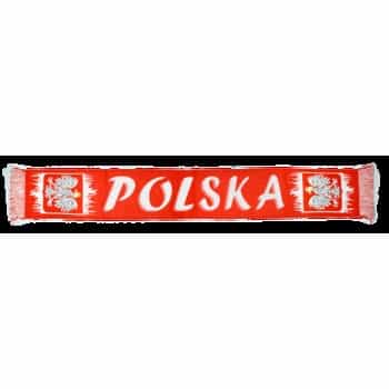 Poland Scarf - white-red fan scarf ideal for games 2