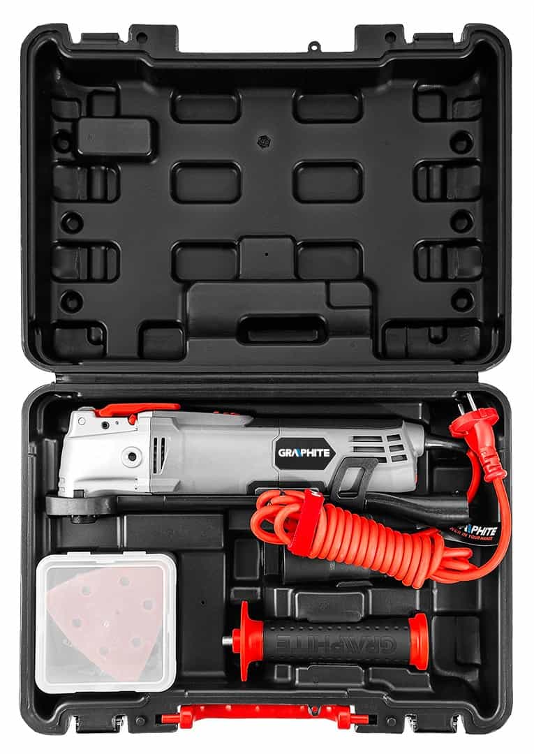GRAPHITE Multifunction device 500W - oscillation 8000-16000 - versatile tool 9