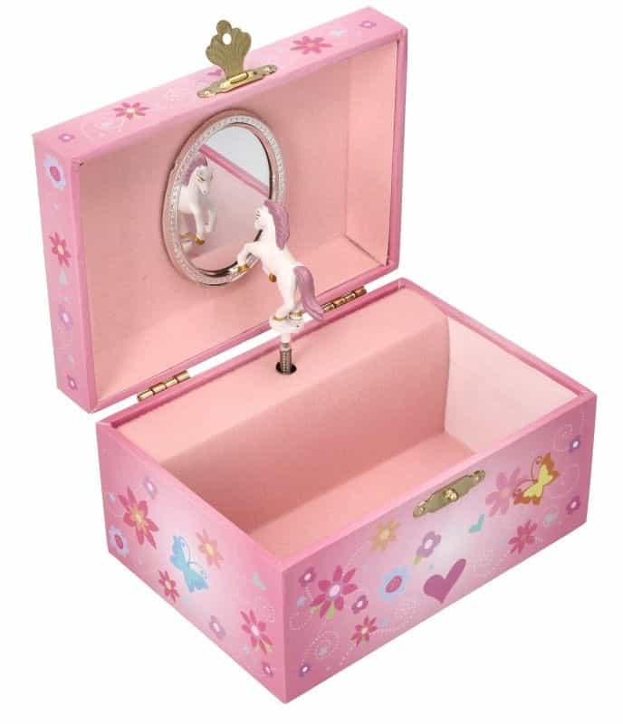 Goki Musical Jewelry Box with Unicorn - magical gift for children 2