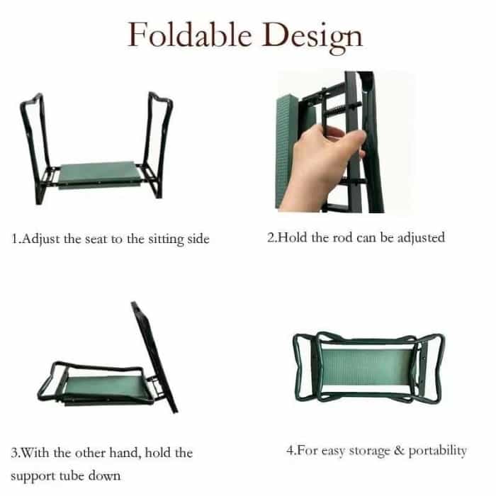 Foldable garden kneeler 3in1 - comfort and versatility in the garden 5