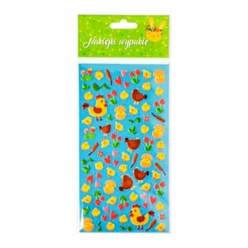 3D Easter Stickers - mix of designs, perfect for decoration 2