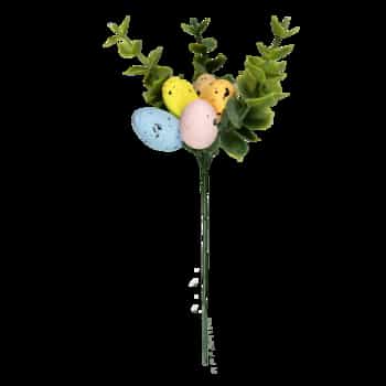 Branch with Easter eggs 24cm - spring decoration 3