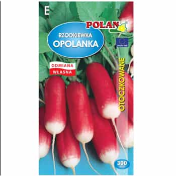 PlantiCo Radish Opolanka - pelleted seeds, early variety 2