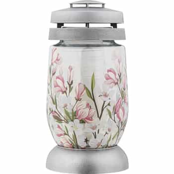 Magnolia Bols Glass Lantern decorative with magnolia motif 2