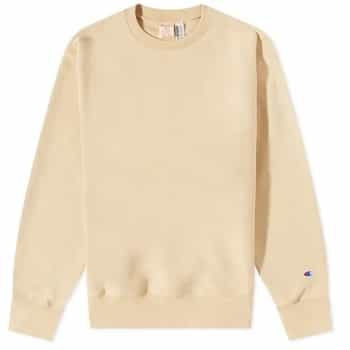 Champion Cotton Sweatshirt Beige Size L - perfect for everyday wear 2