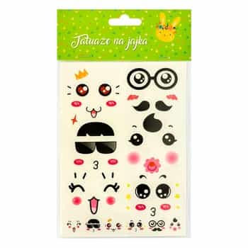 Tattoos for Easter eggs - Easter stickers for kids and adults 2