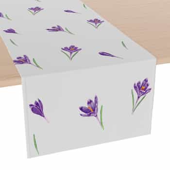 Crocus Runner - a spring accent for your table 2