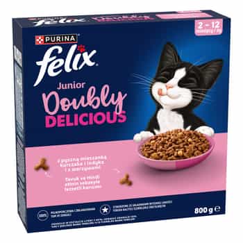 Felix Junior Deli Cat Food with Chicken 800g - for kittens 2