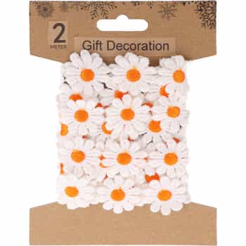 Flower Ribbon Easter - decorative ribbon with flower pattern 2