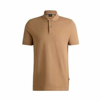 Hugo Boss Men's Polo Shirt Pallas Beige 2XL - Classic Elegance 2