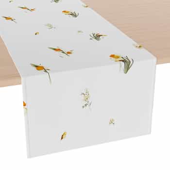 Poli Runner 40x140 cm Daffodils - spring table decoration 2