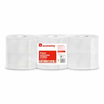 TGE Toilet paper Jumbo 2-ply - 6 rolls of 100m for your convenience 2