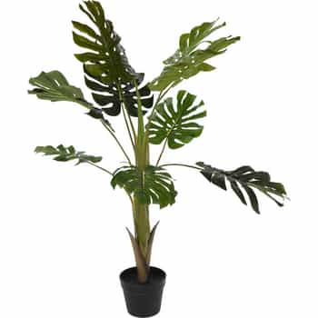 Monstera in pot - Artificial plant 110 cm - add greenery to the interior 2