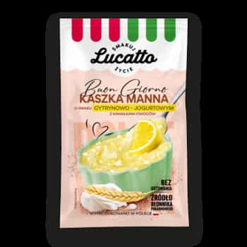 Lucatto Semolina Yogurt Lemon - creamy and refreshing snack 3